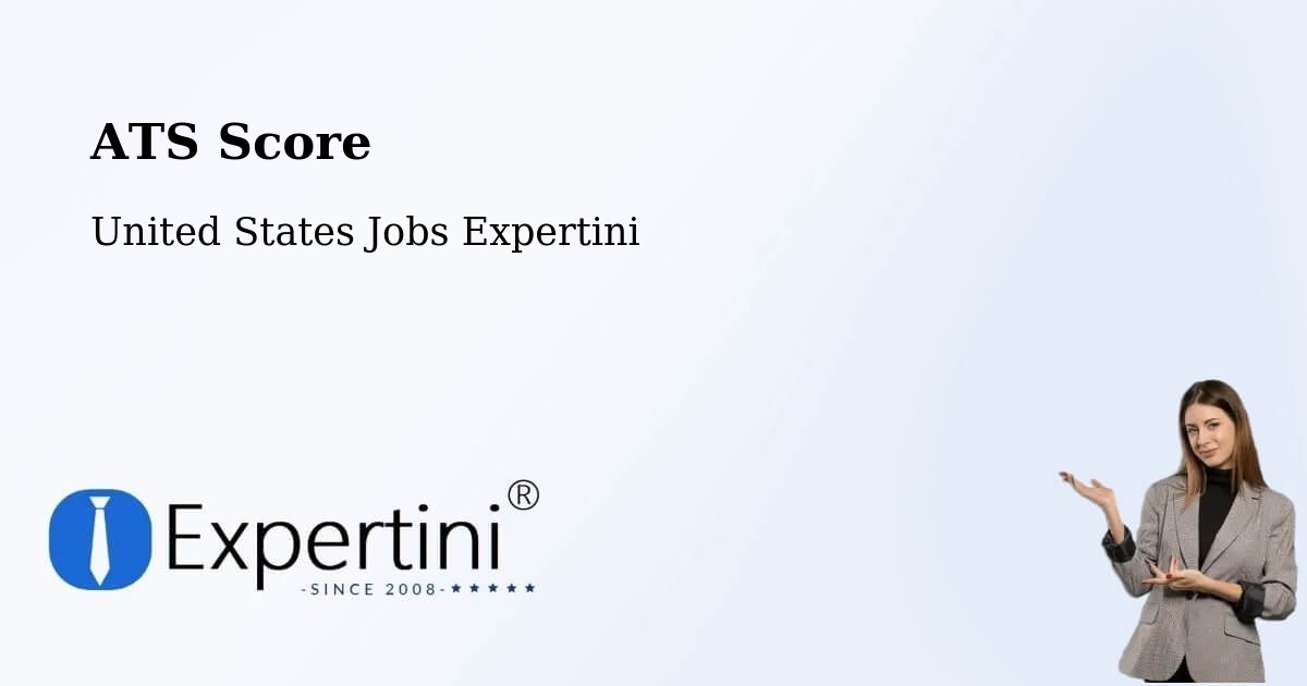 Resume ATS Score & Job Description Match Tool – Thermopolis - United States Jobs Expertini